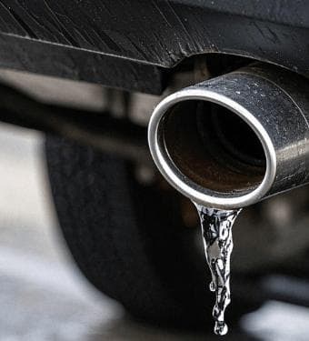 排气管 “滴水” 到底正不正常？看老司机咋说！