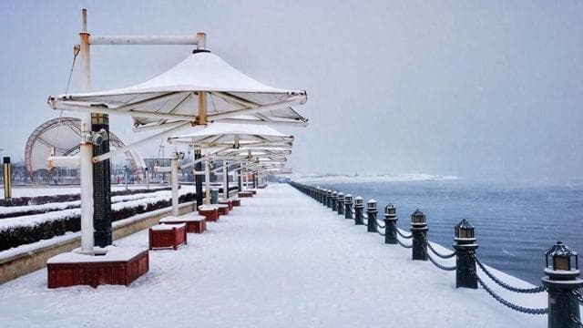 烟台冬季旅游：雪窝中的浪漫之约