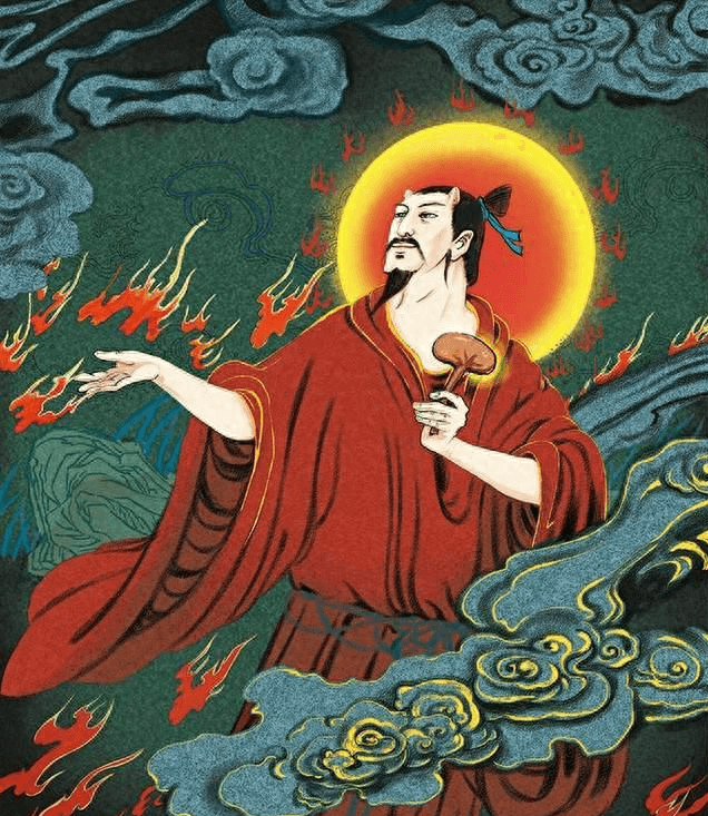 祝融：中国神话中的火神与南海神