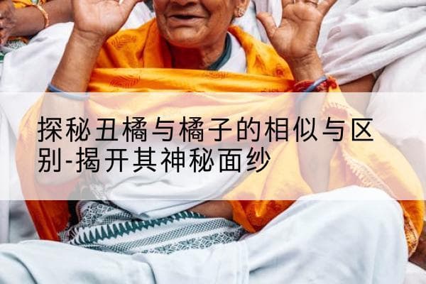 探秘丑橘与橘子的相似与区别-揭开其神秘面纱