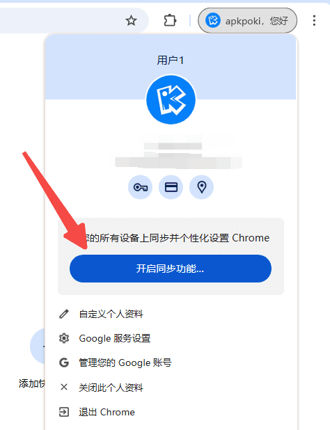 Chrome浏览器如何禁用Google服务的同步功能