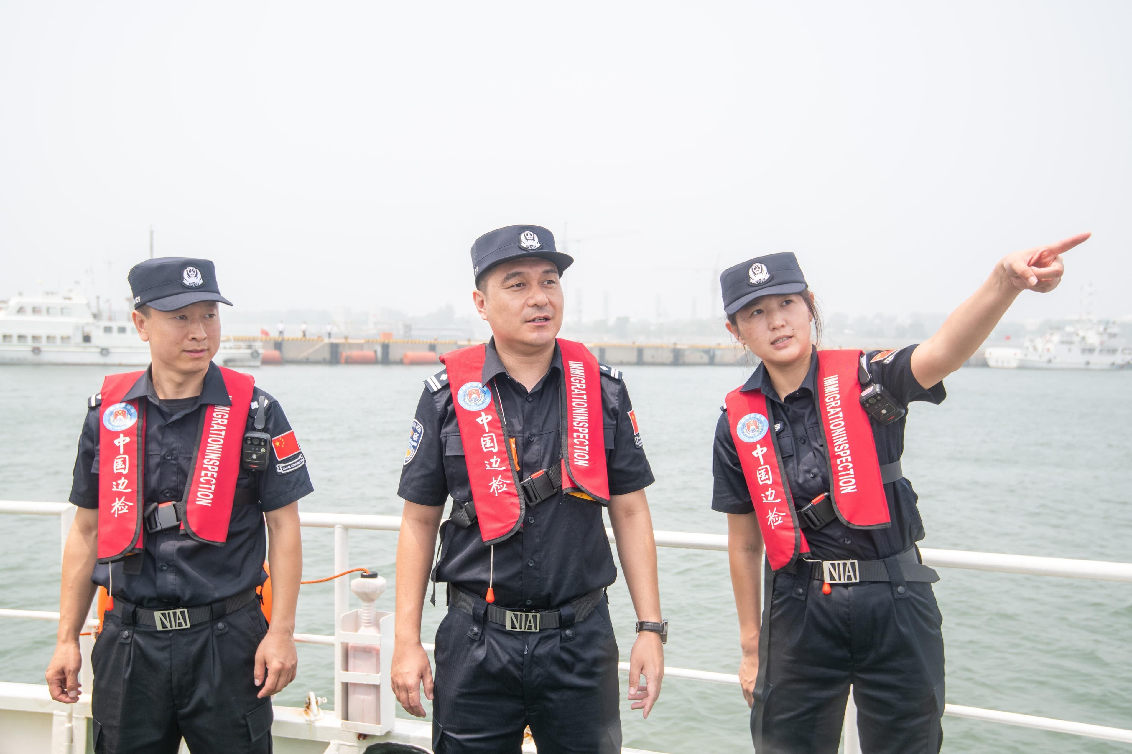 海上联合巡航 筑牢海上安全防线
