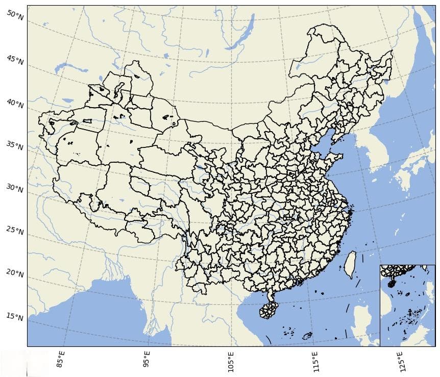 【可视化】绘制中国标准行政区划地图（2024版）