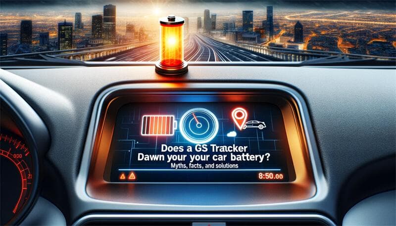 GPS 跟踪器会耗尽汽车电池吗？神话、事实和解决方案