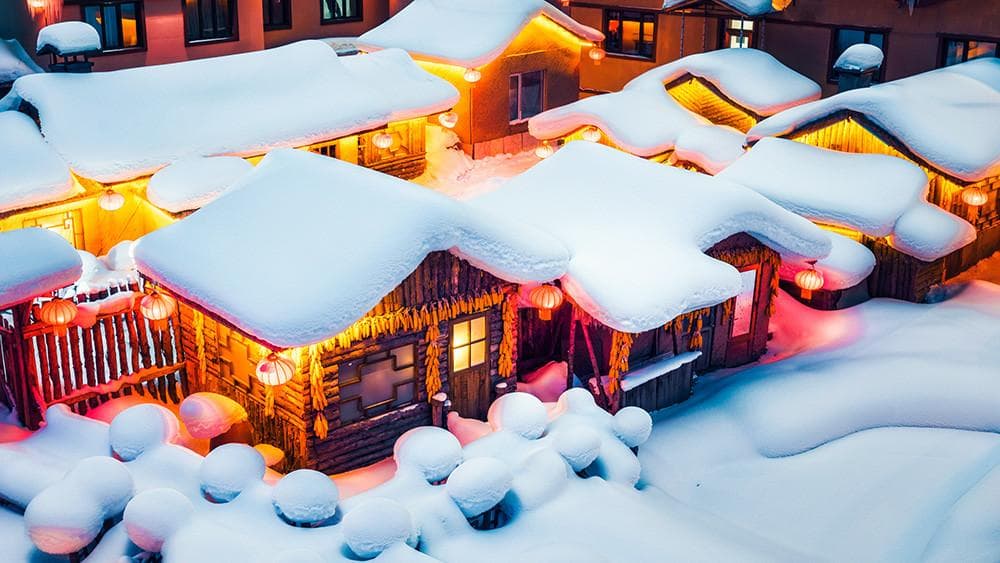 不止尔滨！冬天东北玩雪，看这一篇就够了