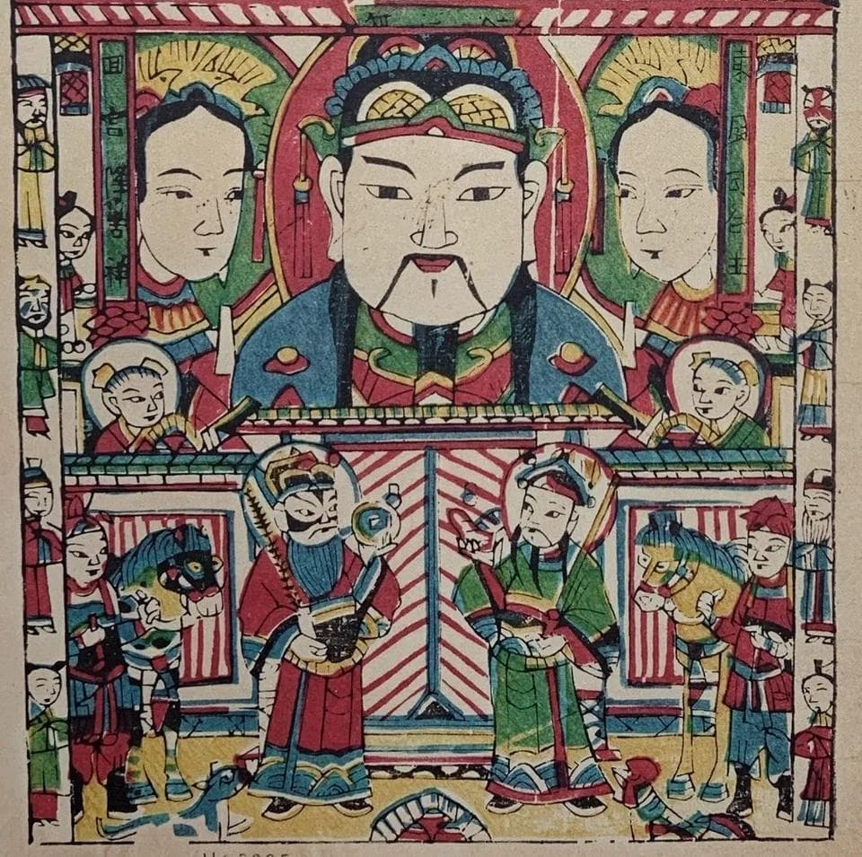 杨家埠灶王年画：从古至今的艺术变迁
