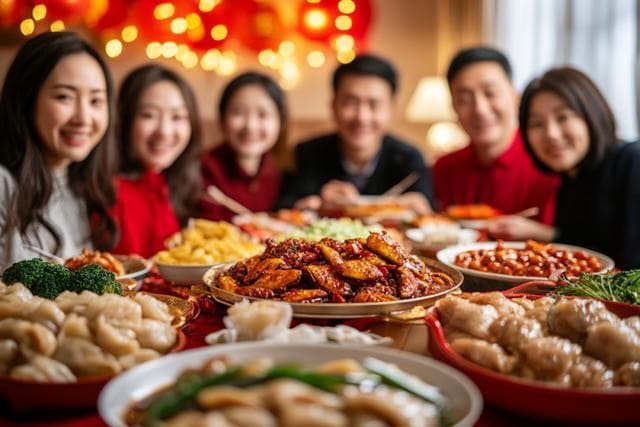 2025年春节年夜饭筹备：家庭烹饪与餐厅预订两旺