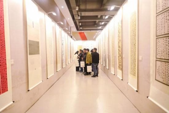 余杭展出百件运河主题书法作品，彰显统战力量
