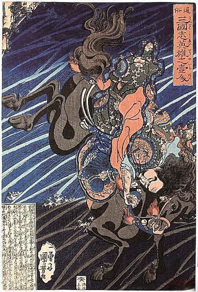 英雄想象：日本浮世绘中的刘备形象