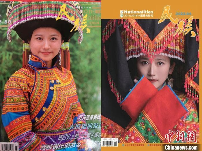 从塞纳河回雅砻江 傈僳族姑娘在四川深山“画彩虹”