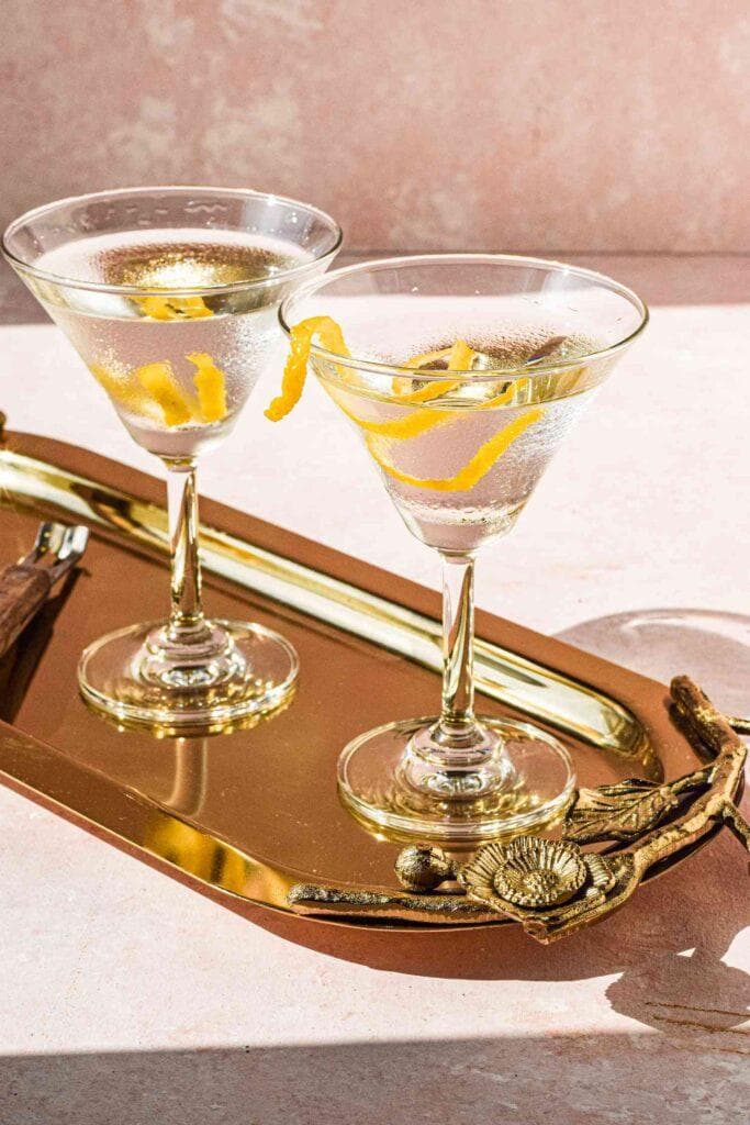 经典马天尼鸡尾酒