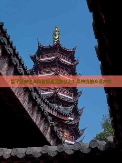 从昌平到海南：最全交通攻略，让你轻松开启海岛之旅