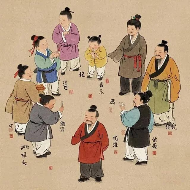 古人对不同年龄的称谓分别是什么？