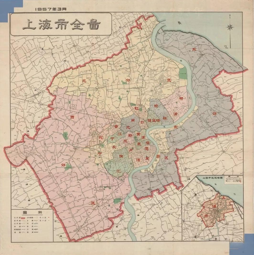 上海解放前的那些地名你都知道吗？