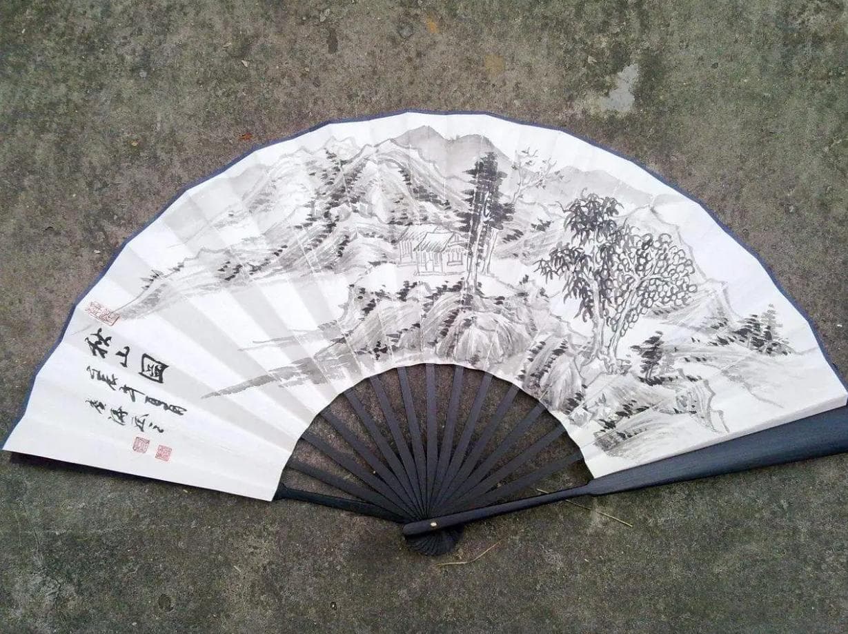 话扇：团扇、蒲扇、折扇、羽扇及其他