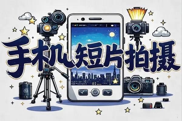 手机短片拍摄全攻略：从入门到精通的专业技术指南