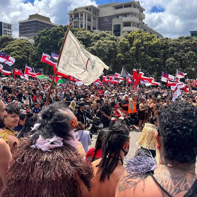 新西兰《怀唐伊条约》引发大规模抗议，4.2万人参与捍卫土著权益