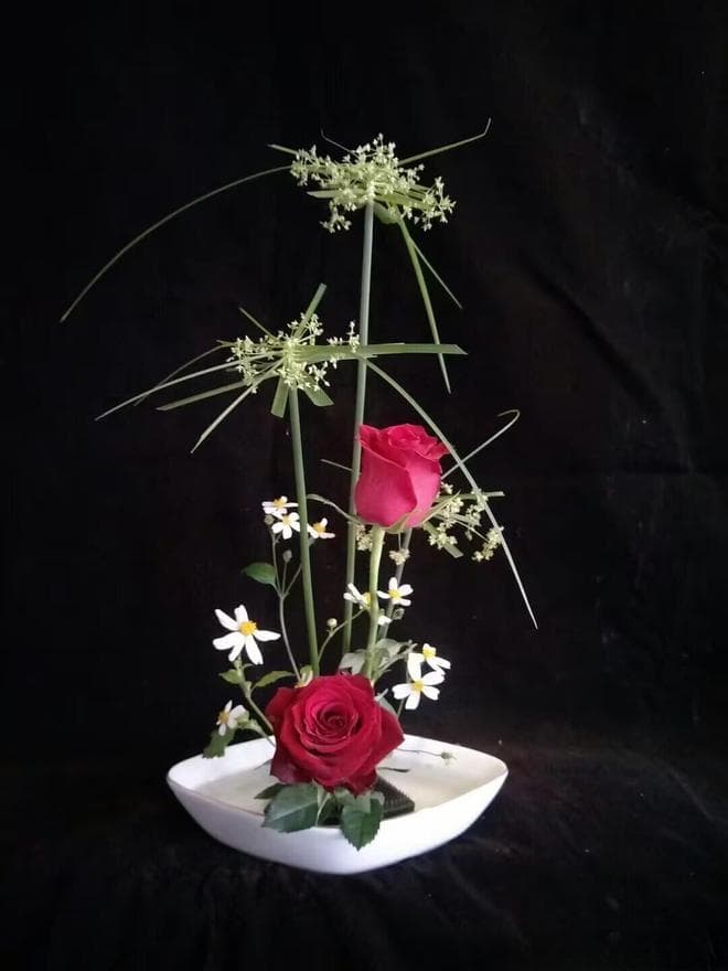 插花艺术的起源与发展，以及艺术风格的分析
