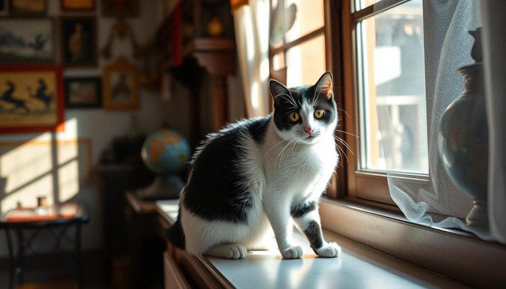 宾士猫的文化故事：为什么黑白猫这么受欢迎？