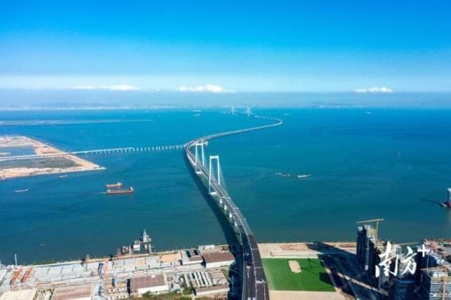 深中通道带动中山交通崛起，大湾区1小时生活圈加速形成