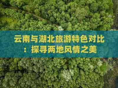 云南与湖北旅游特色对比：探寻两地风情之美