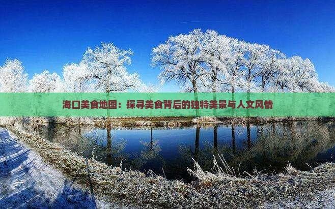 海口美食地图：探寻美食背后的独特美景与人文风情