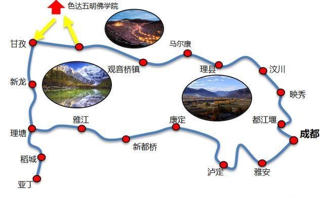 20幅自驾游旅游地图，精简实用版
