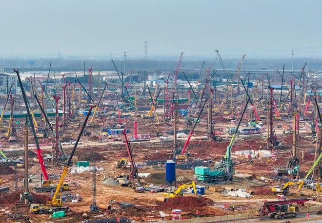 试桩全部完成！进入地下施工阶段！南京北站还在等什么？