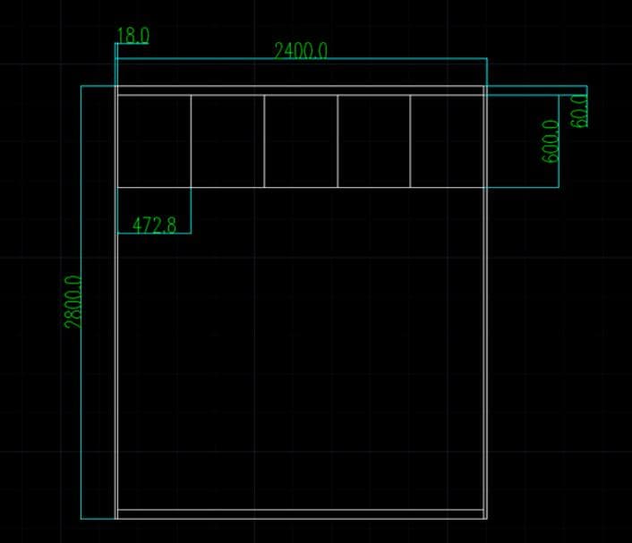用浩辰CAD画衣柜模型具体操作步骤解析，设计师可收藏