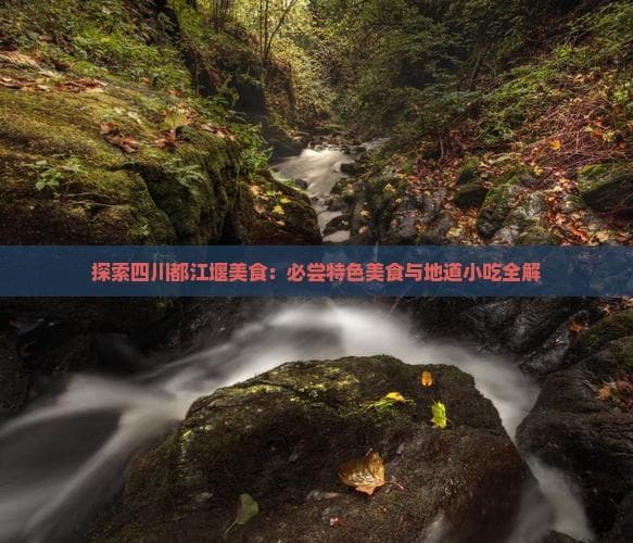 四川都江堰美食全解：从炸土豆到凉粉的地道美味