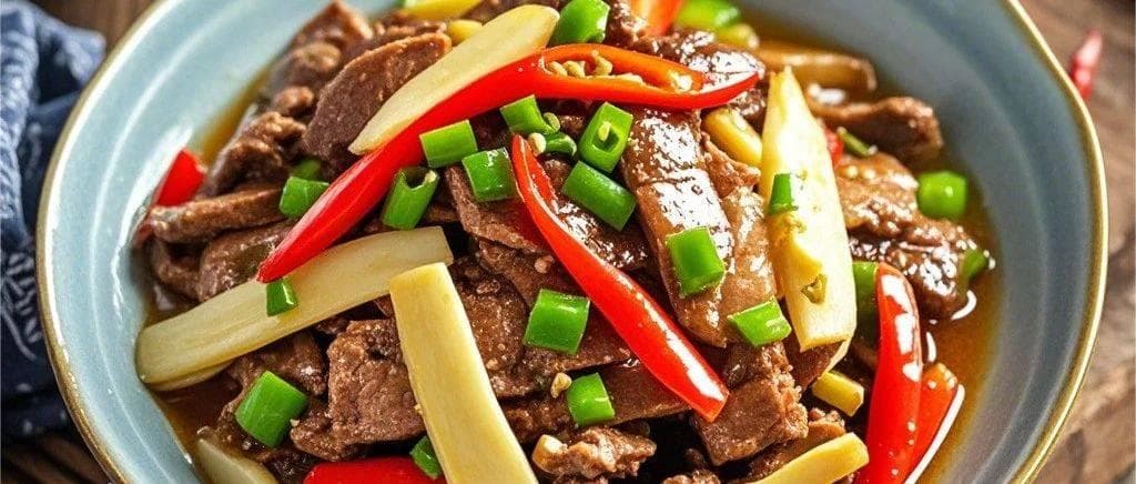 经典名肴——子姜鸭片