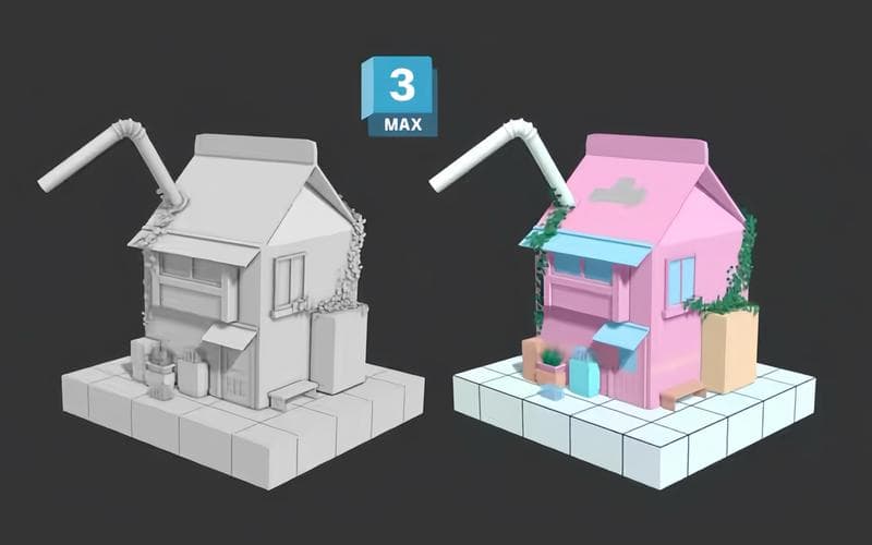 3DMax卡通效果渲染完全指南：从材质到后期处理