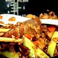 懒人版腊肉四季豆柴火饭