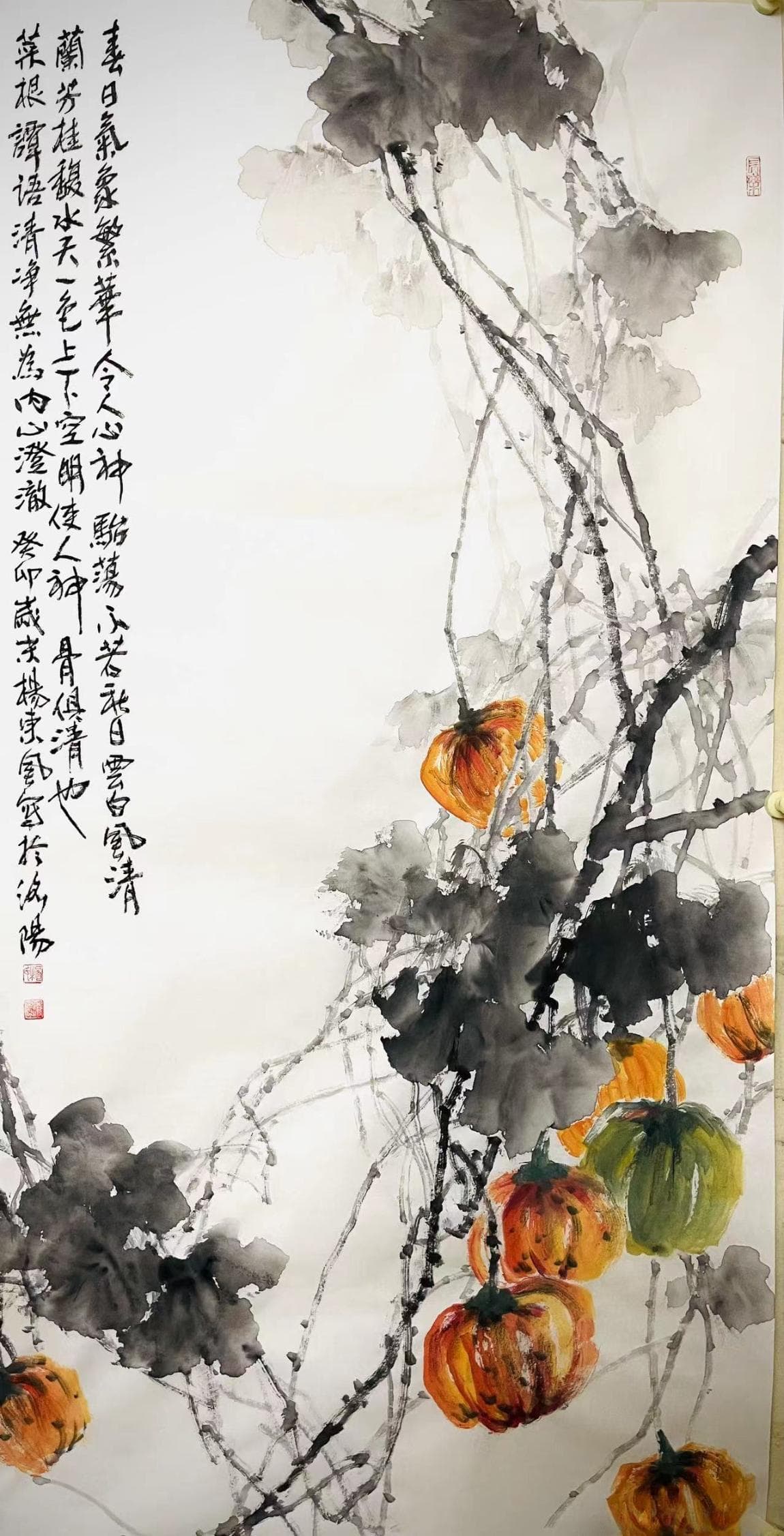 杨东风花鸟画，雅致唯美，静谧澄澈，滋养心灵