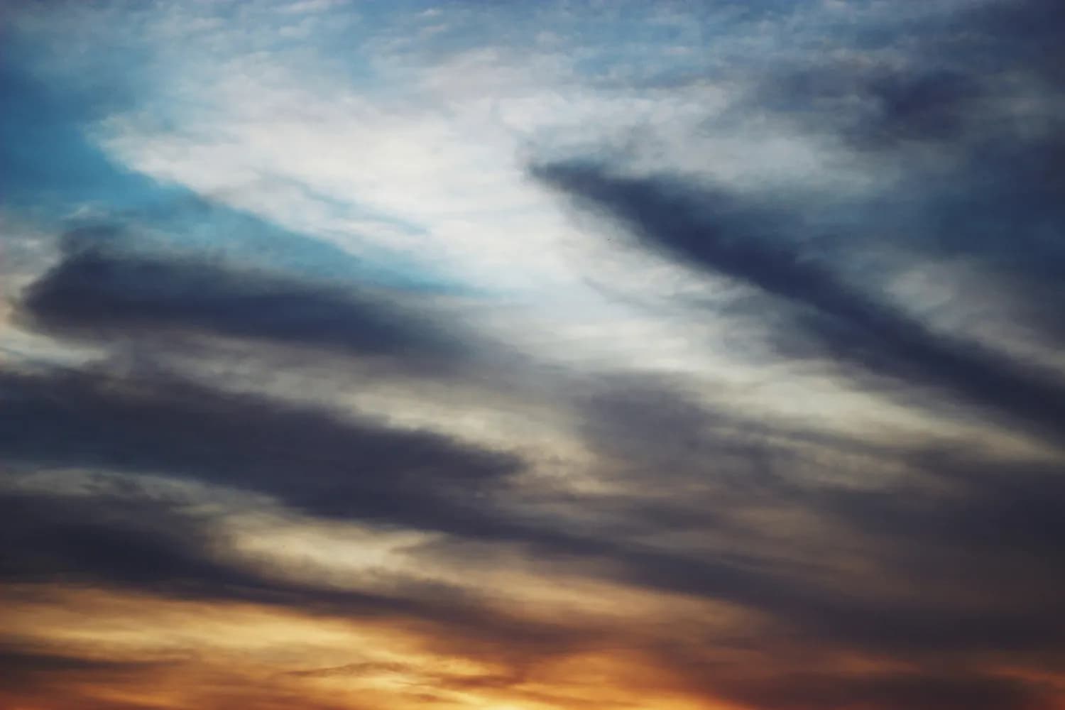 油画棒画夕阳完整教程：7步打造温暖唯美的天际线