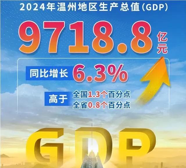 最新温州各地经济报告来了 | 2024年度温州各县市区经济数据浅析