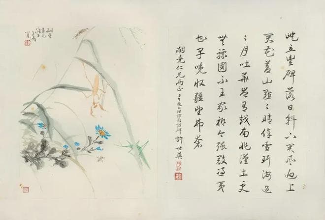 中国写意画两大流派：大写意的豪放与小写意的工细