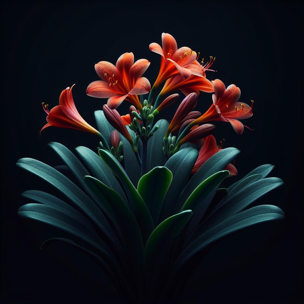 大花君子兰（Clivia miniata）：优雅与坚韧并存的绿植瑰宝
