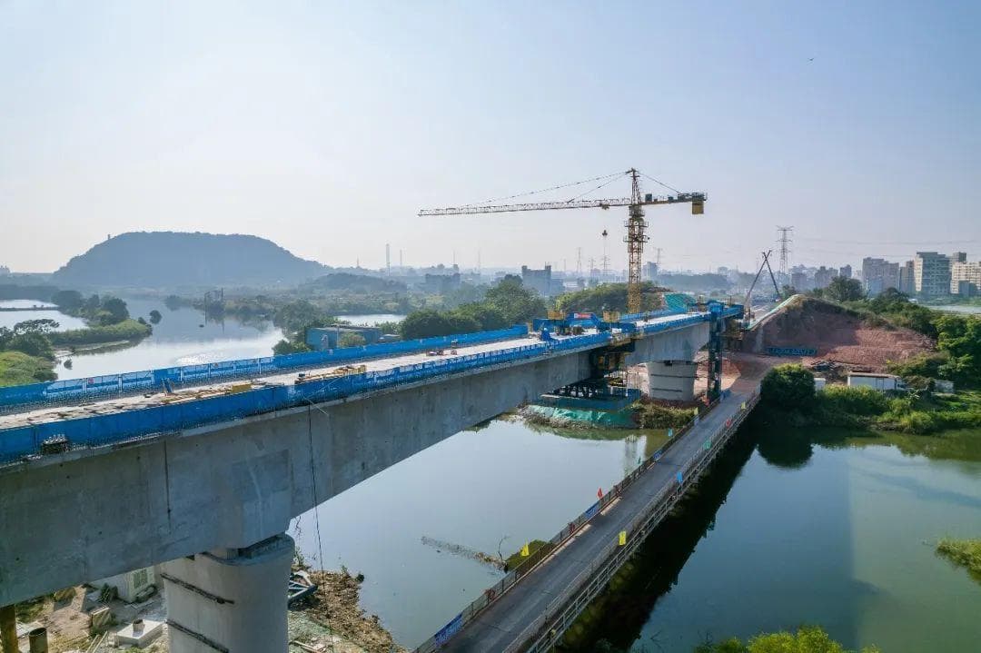 全线首个！深江铁路项目建设取得新突破