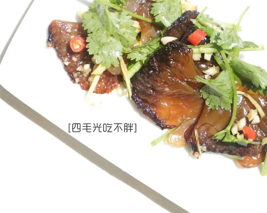 凉拌海蜇头