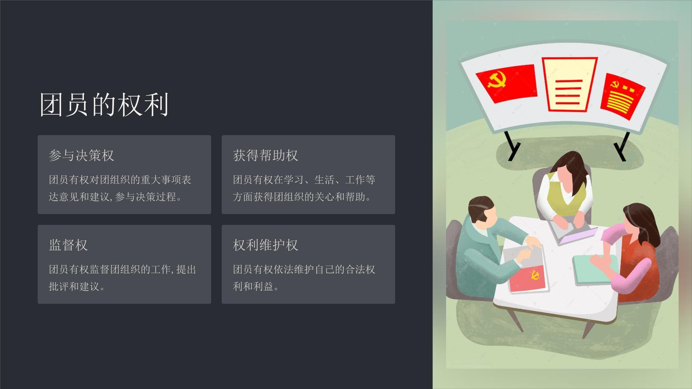《团员的权利与义务》课件