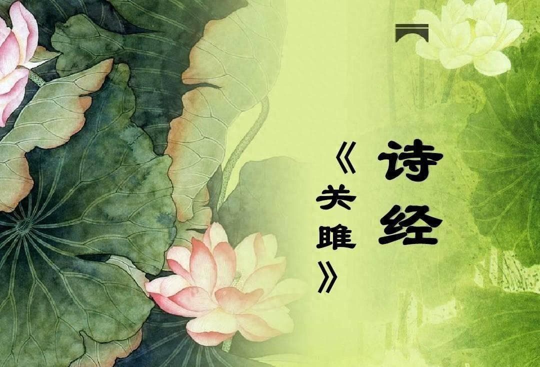 从《诗经》走出来的绝美佳句，家有学生的收藏了