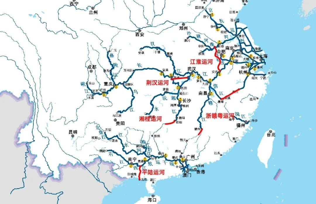 万亿大基建！中国，正在拼命挖运河