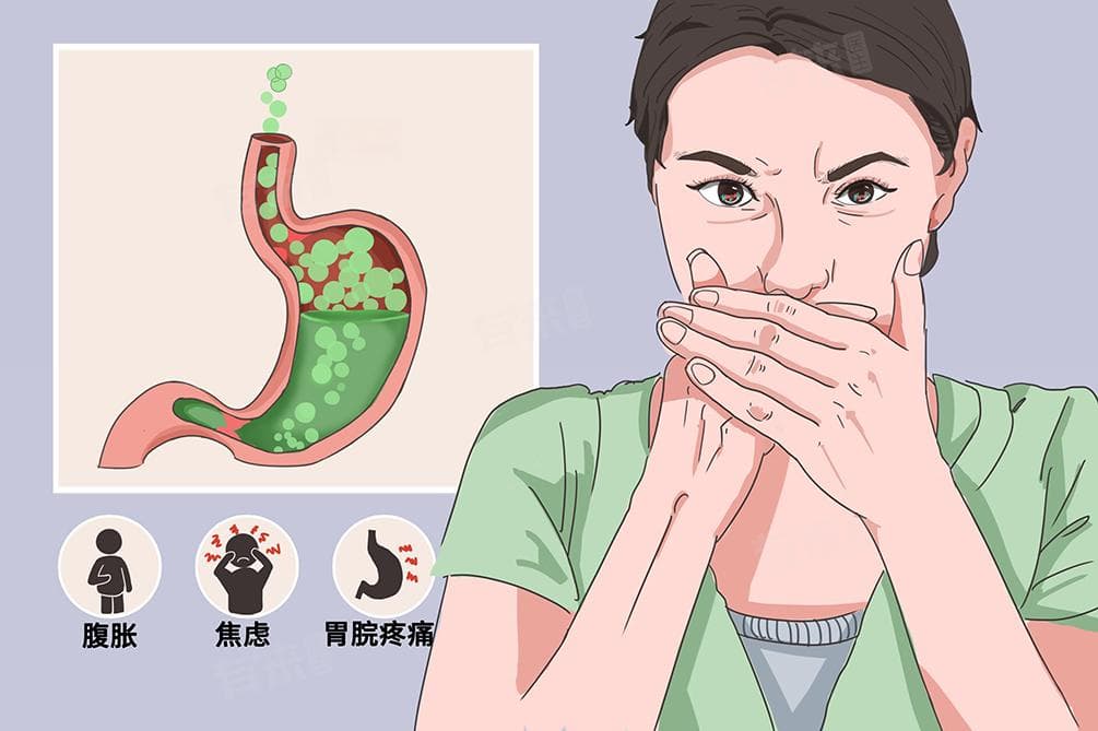 打嗝胀气是什么原因引起的