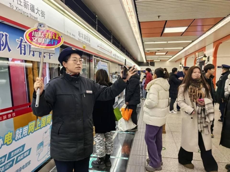 新安装近四万盏LED灯、卫生间洗手盆安热宝……哈尔滨地铁1号线提档升级