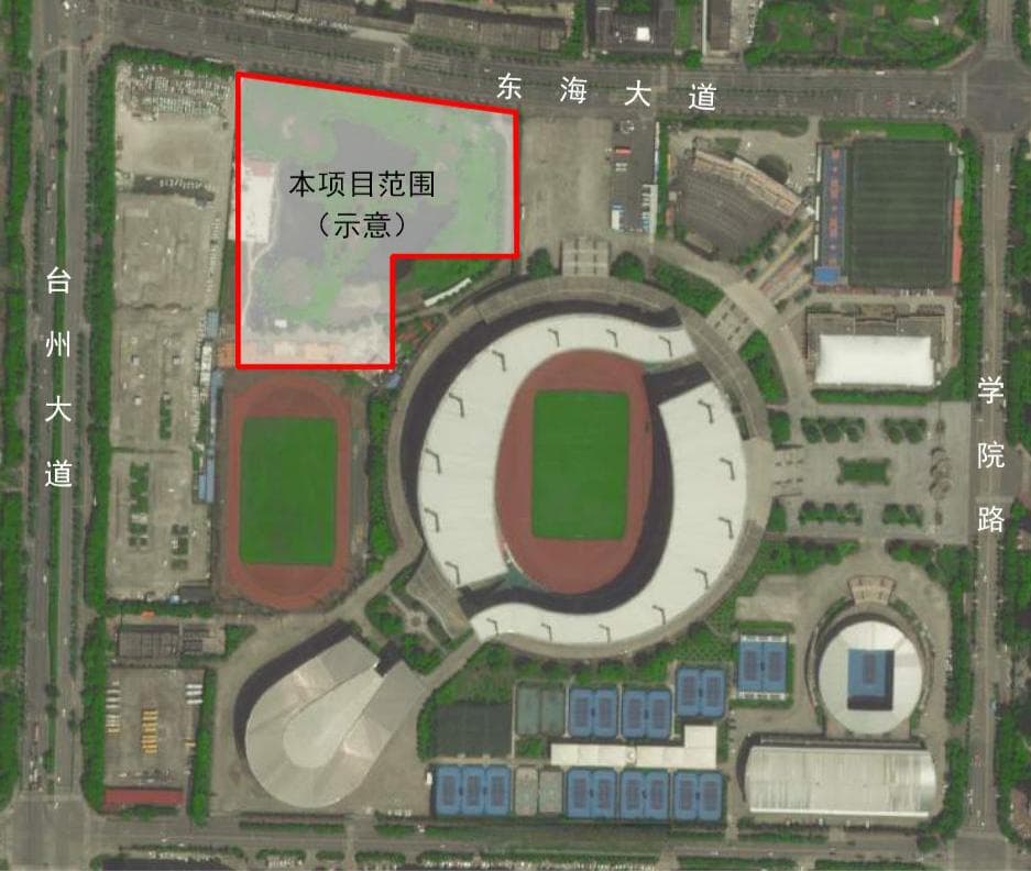 室内可容纳上万座！台州市体育馆设计方案出炉