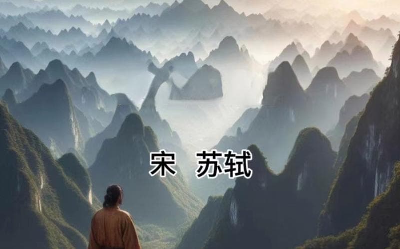 苏轼《题西林壁》赏析：横看成岭侧成峰，远近高低各不同