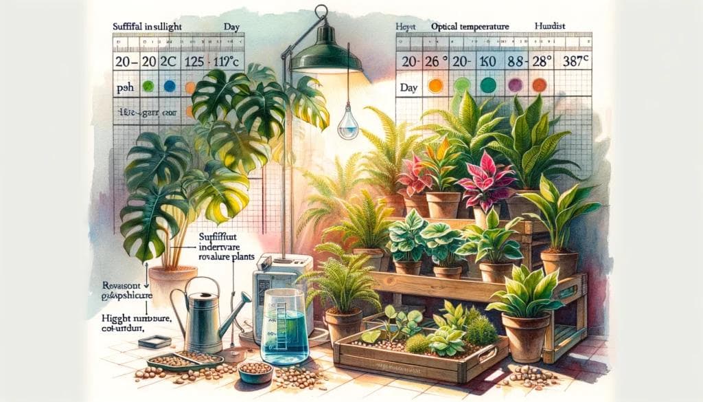 观叶植物养护指南：温度、光照、浇水全解析