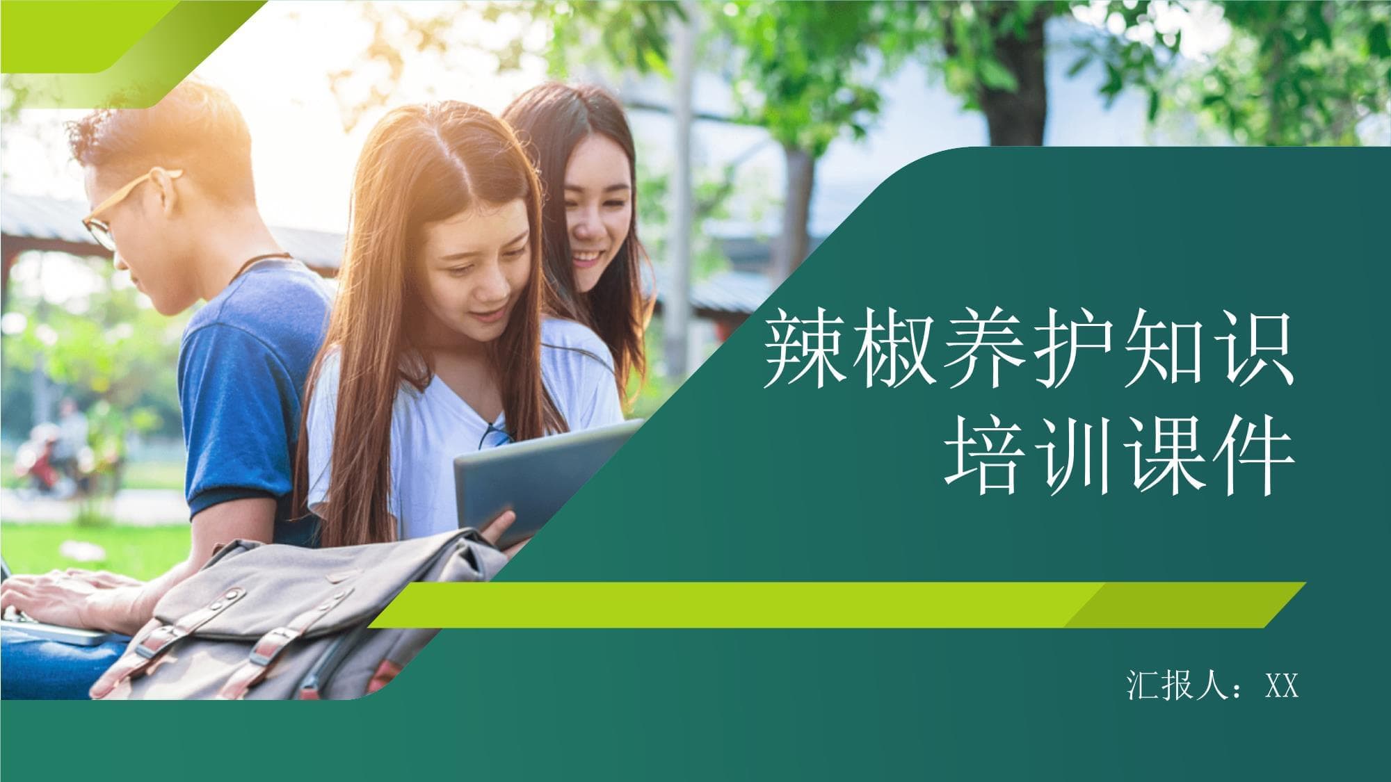 辣椒养护知识培训课件