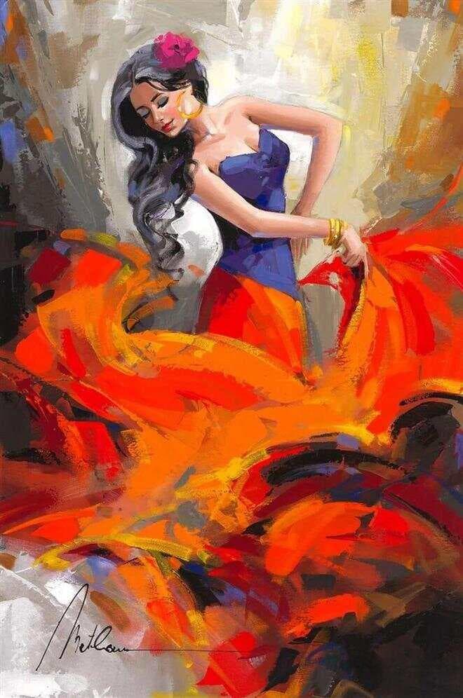 捕捉女性舞动的艺术灵魂